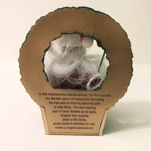 2008 Carlton Heirloom Ornament I Love Lucy Christmas Show No Box - Picture 13 of 15